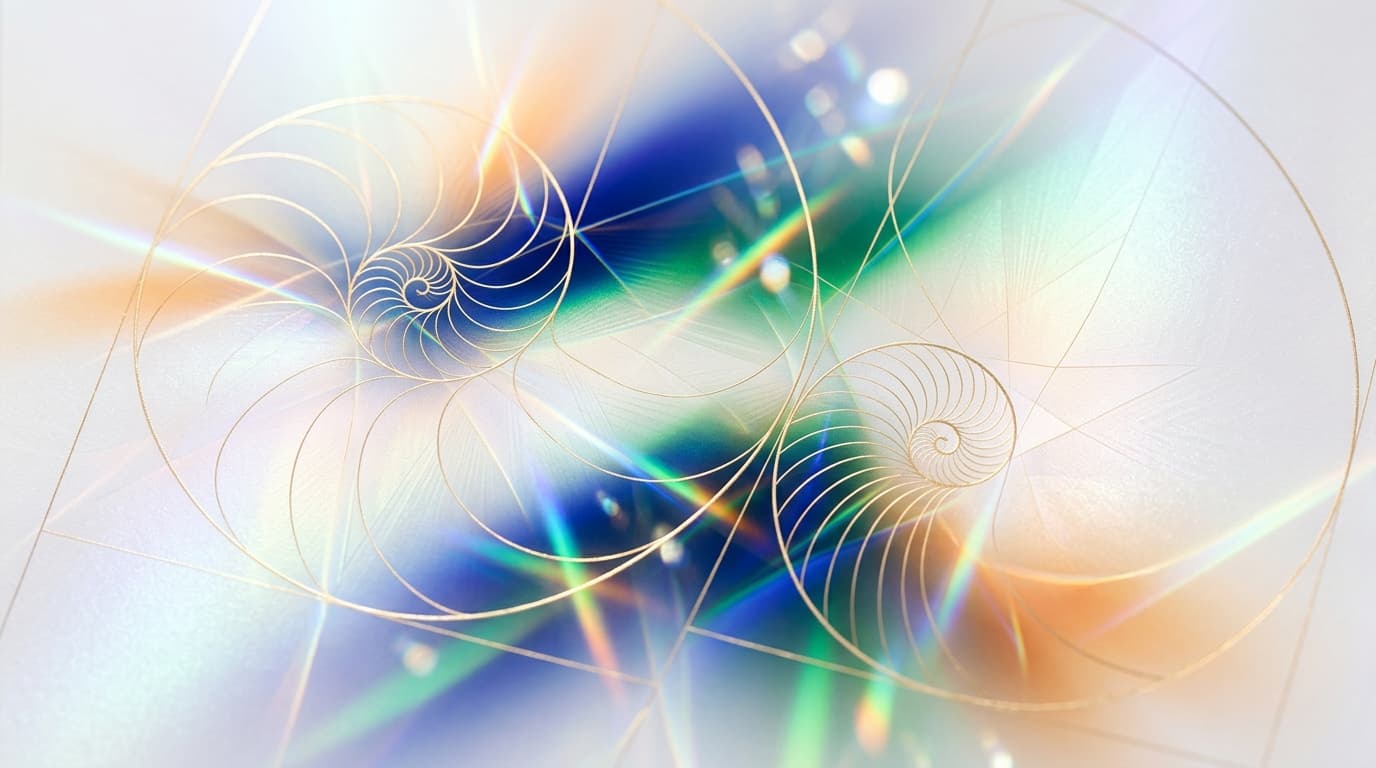 Art and Scientific Optical Precision Backdrop